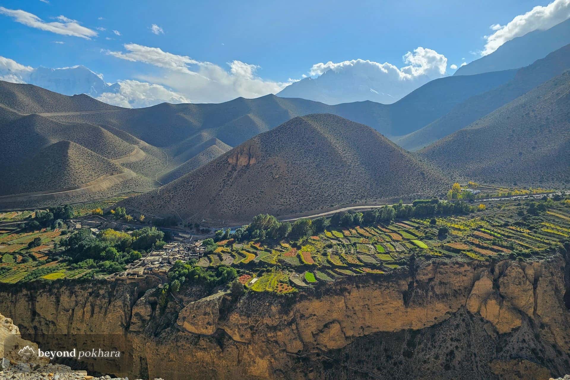 The high village of Manang